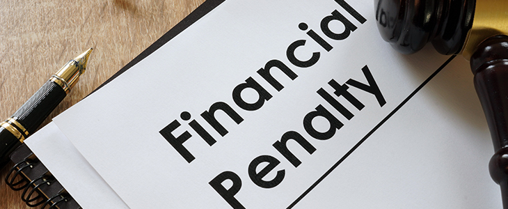 financial penalties