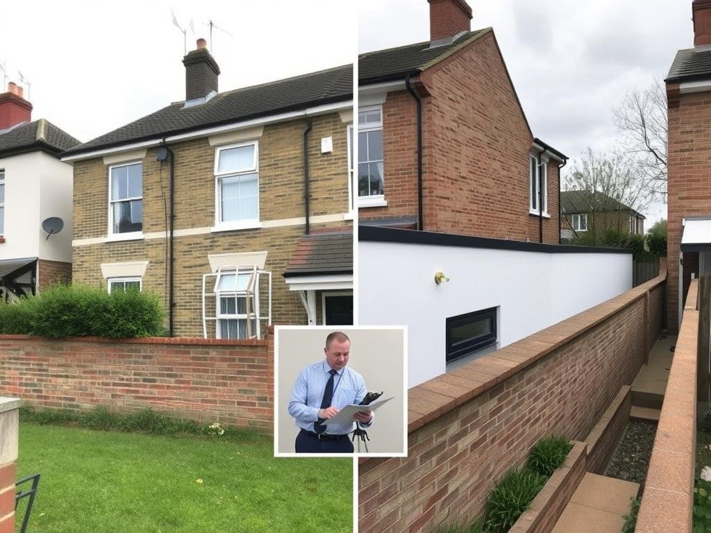 Real-world example of a party wall project with an agreed surveyor