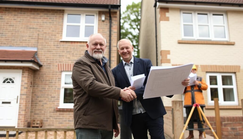 Successful completion of a party wall project with happy property owners