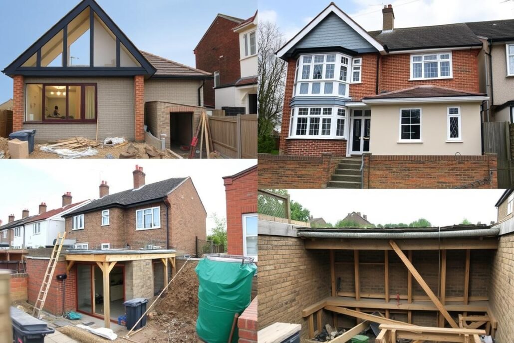 Various construction scenarios requiring an agreed surveyor party wall expert