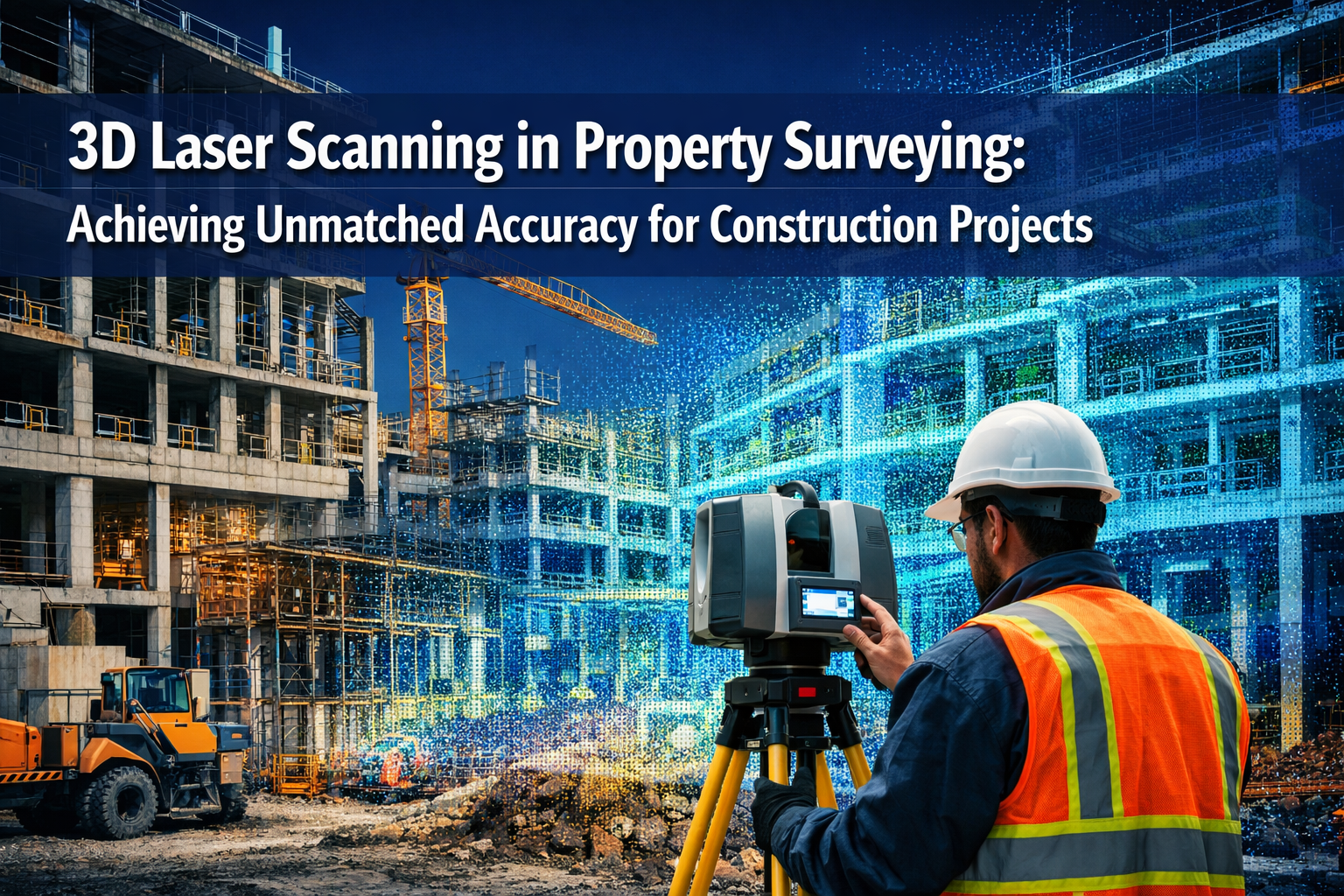 3D Laser Scanning in Property Surveying: Achieving Unmatched Accuracy for Construction Projects