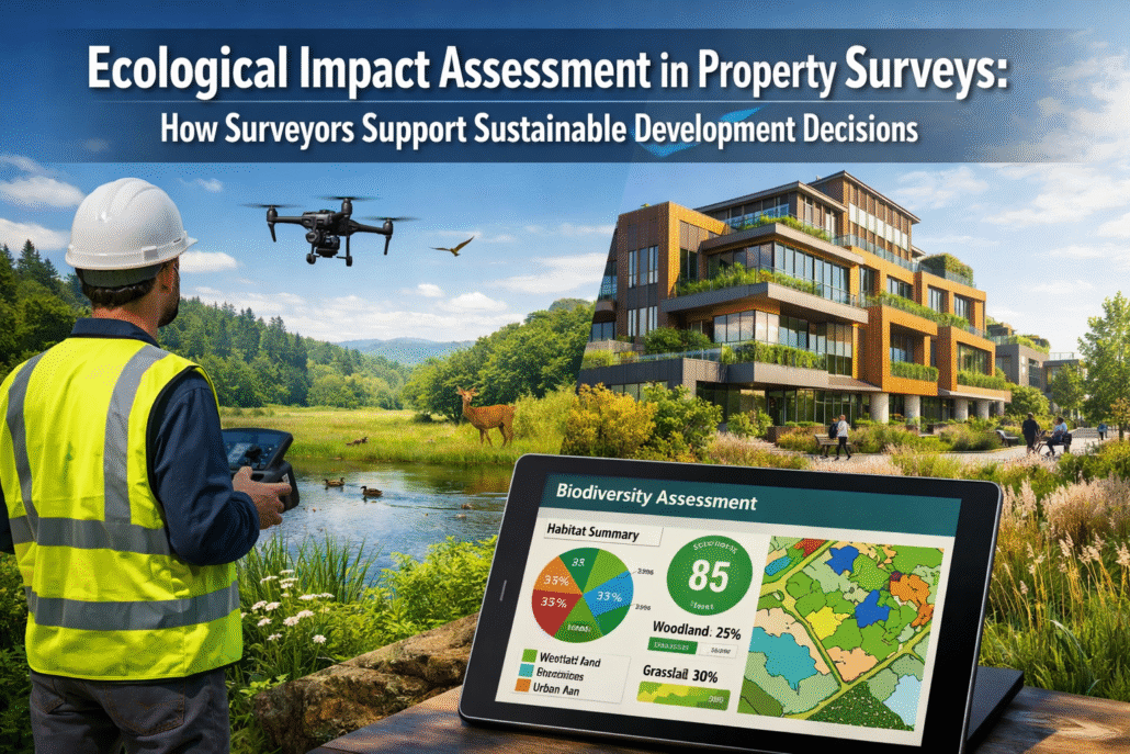 Ecological Impact Assessment in Property Surveys: How Surveyors Support Sustainable Development Decisions