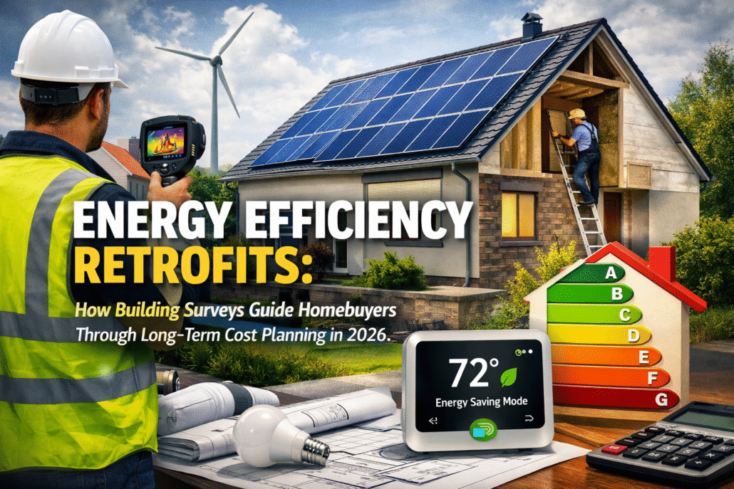 Energy Efficiency Retrofits: How Building Surveys Guide Homebuyers Through Long-Term Cost Planning in 2026