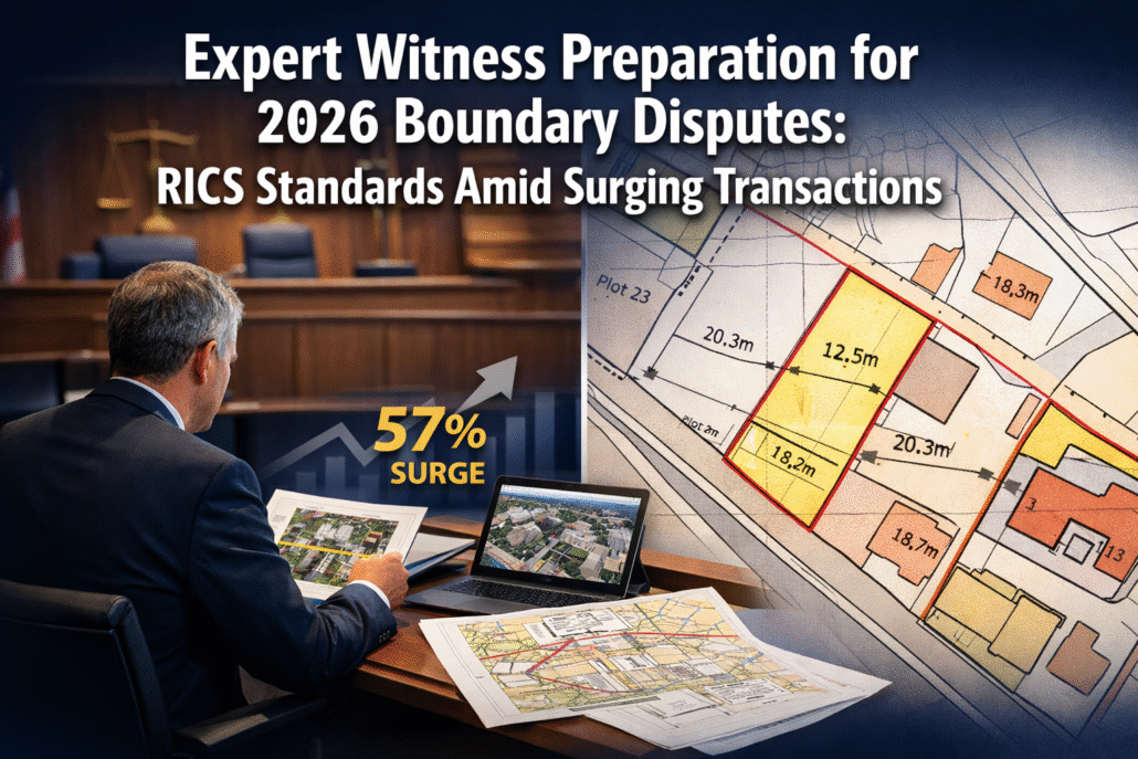 Expert Witness Preparation for 2026 Boundary Disputes: RICS Standards Amid Surging Transactions