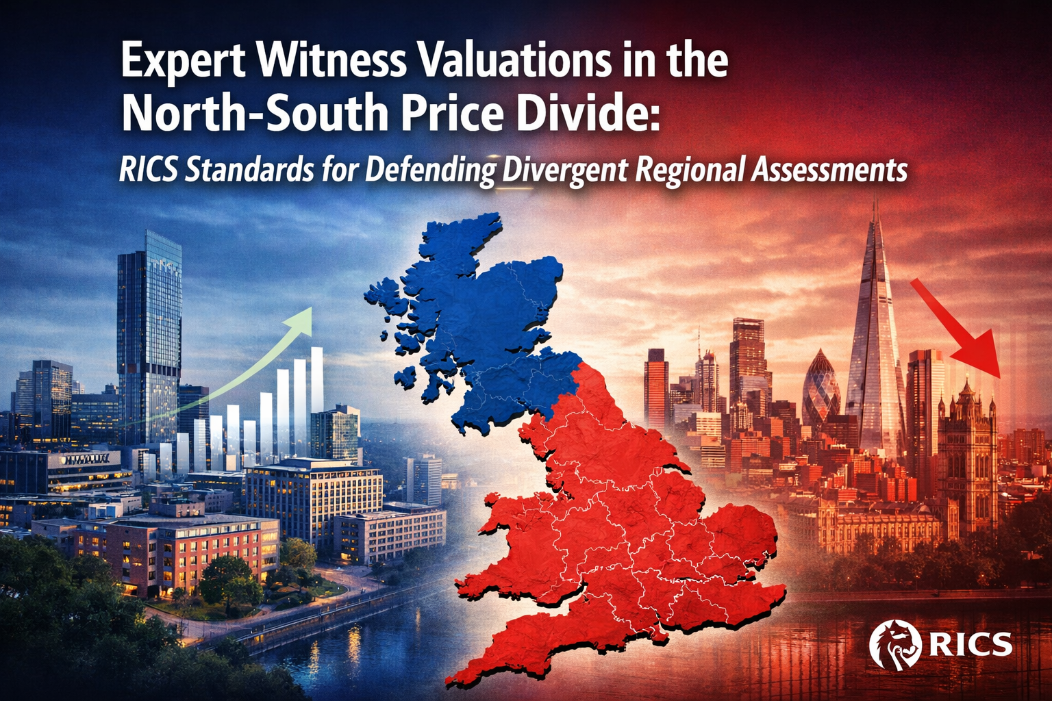 Expert Witness Valuations in the North-South Price Divide: RICS Standards for Defending Divergent Regional Assessments