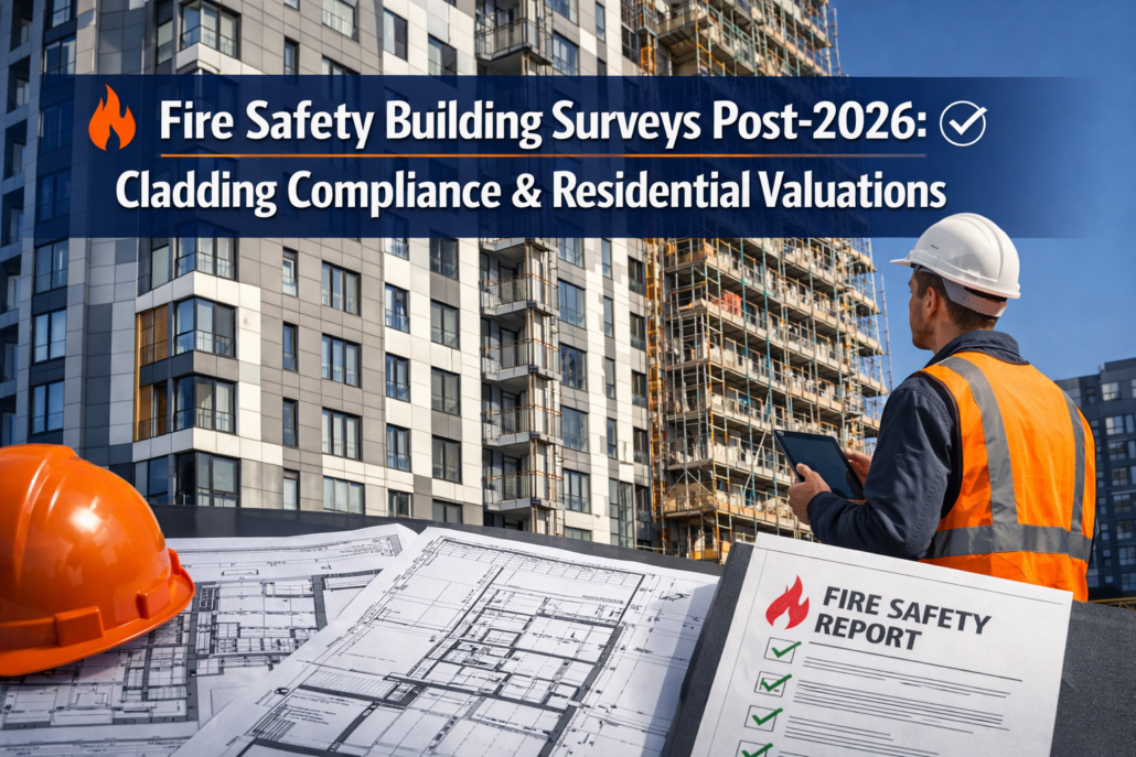 Fire Safety Building Surveys Post-2026 Regulations: Cladding Remediation and Compliance for Residential Valuations