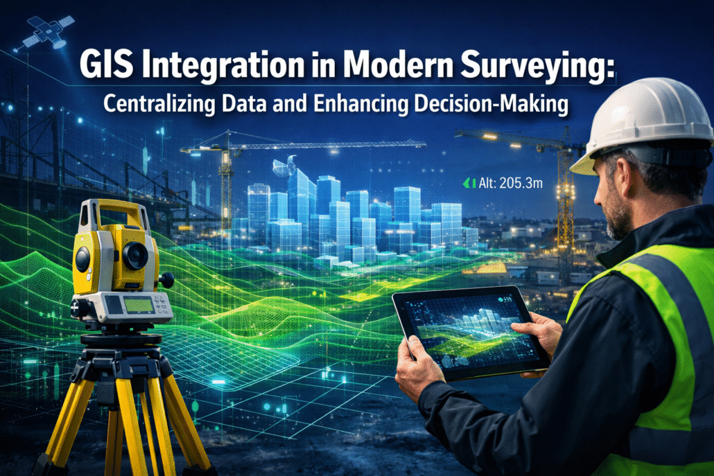 GIS Integration in Modern Surveying: Centralizing Data and Enhancing Decision-Making