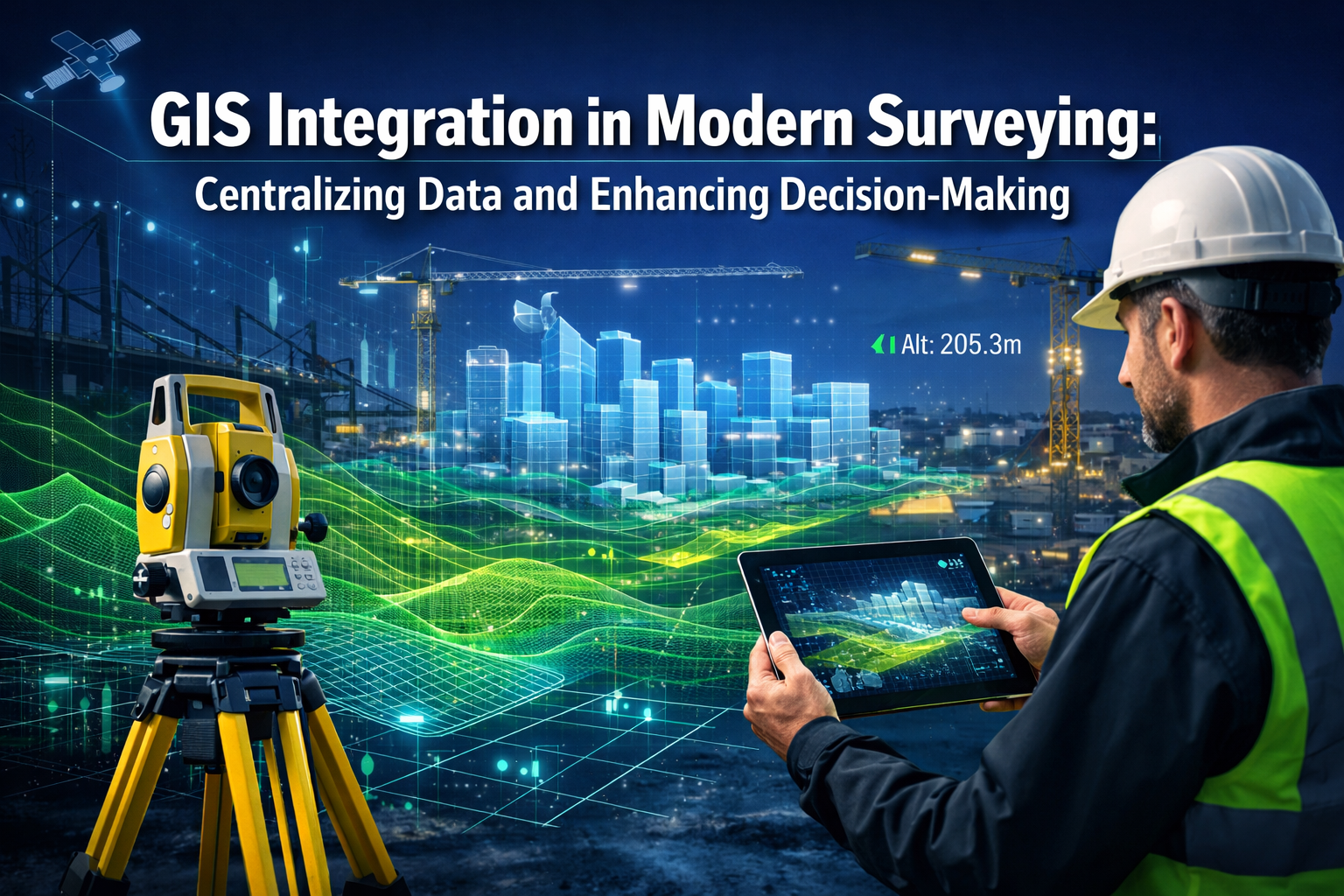 GIS Integration in Modern Surveying: Centralizing Data and Enhancing Decision-Making