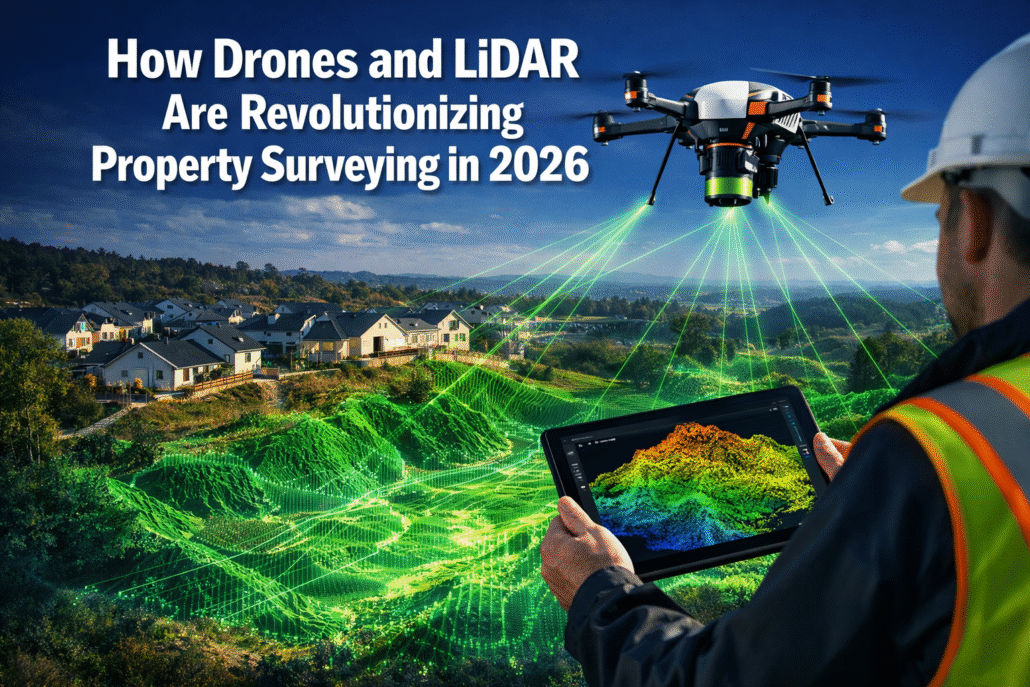 How Drones and LiDAR Are Revolutionizing Property Surveying in 2026