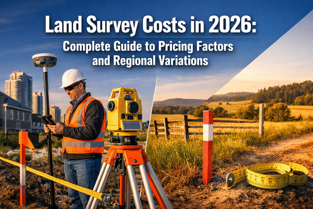 Land Survey Costs in 2026: Complete Guide to Pricing Factors and Regional Variations