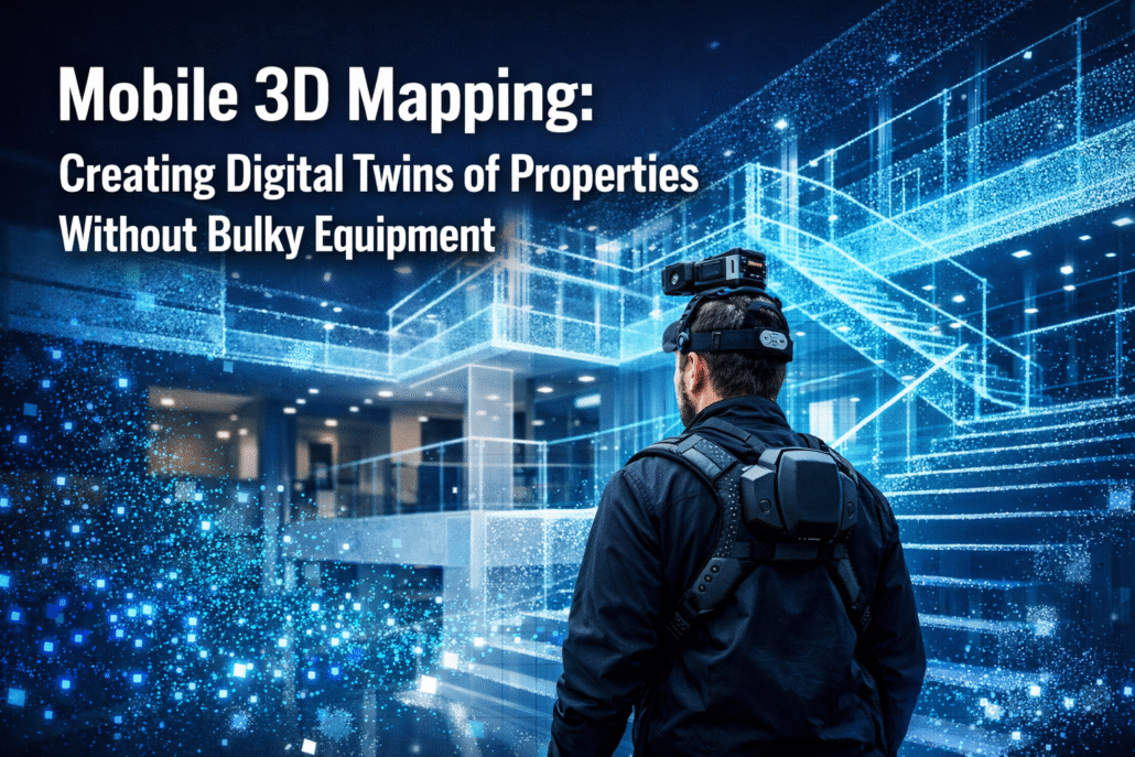 Mobile 3D Mapping: Creating Digital Twins of Properties Without Bulky Equipment