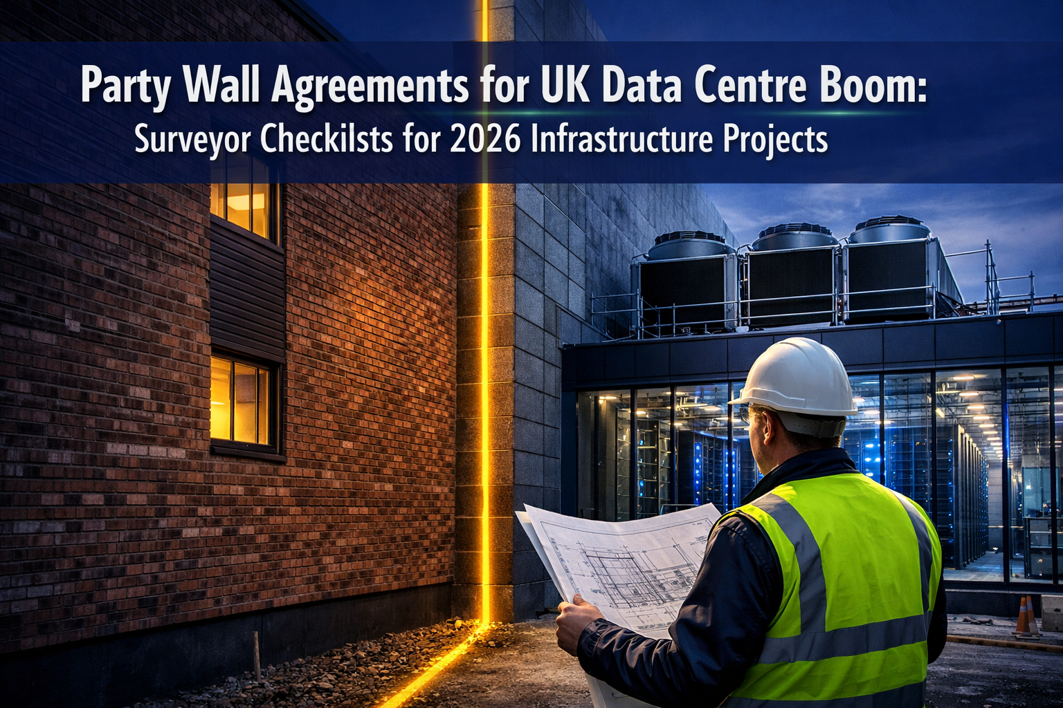 Party Wall Agreements for UK Data Centre Boom: Surveyor Checklists for 2026 Infrastructure Projects
