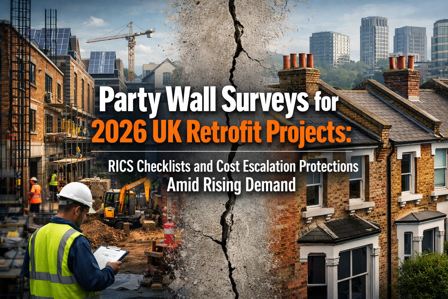Party Wall Surveys for 2026 UK Retrofit Projects: RICS Checklists and Cost Escalation Protections Amid Rising Demand