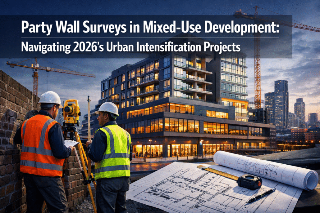 Party Wall Surveys in Mixed-Use Development: Navigating 2026's Urban Intensification Projects