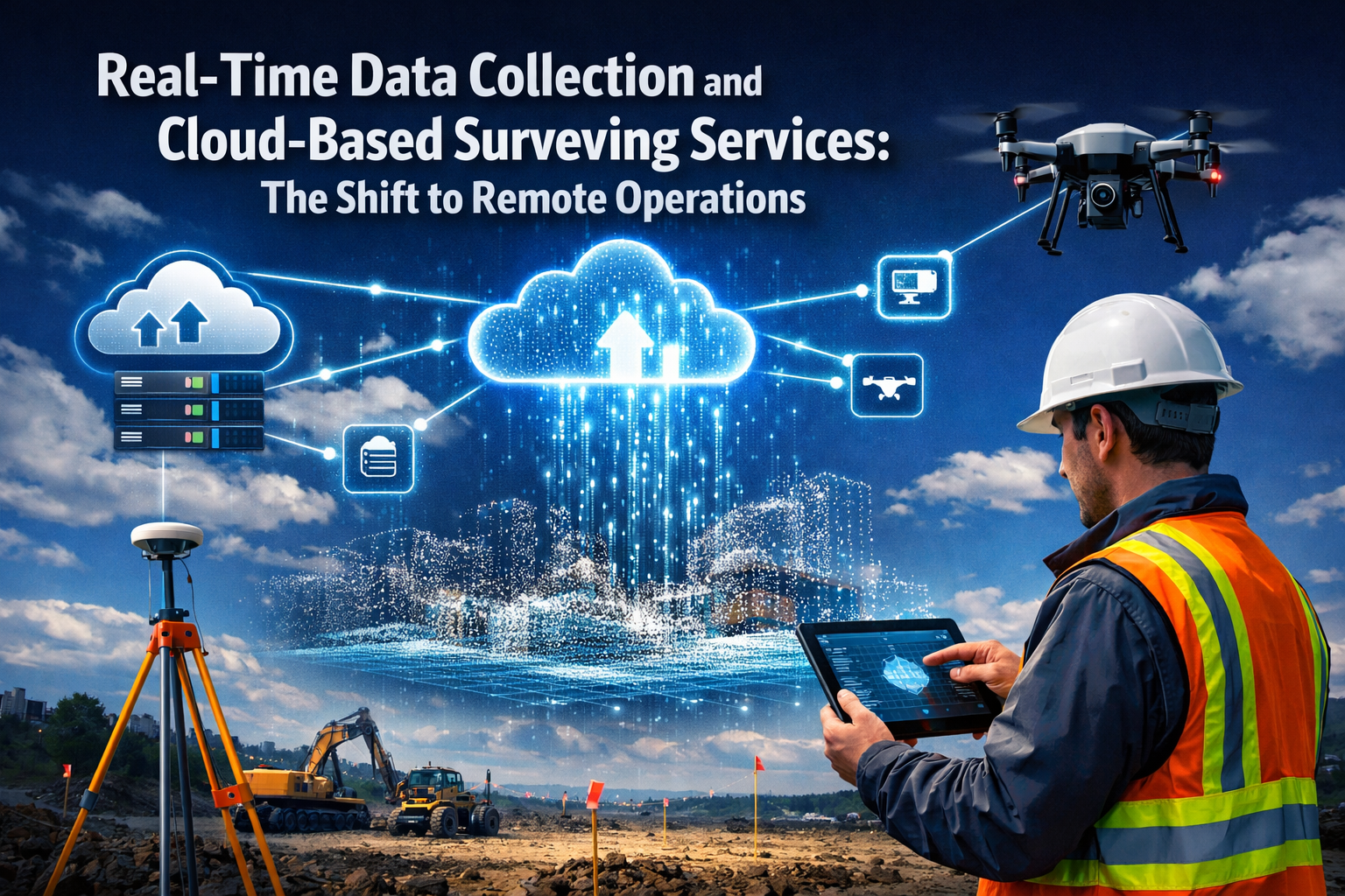 Real-Time Data Collection and Cloud-Based Surveying Services: The Shift to Remote Operations