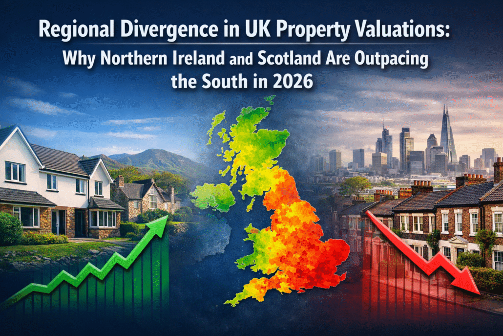 Regional Divergence in UK Property Valuations: Why Northern Ireland and Scotland Are Outpacing the South in 2026