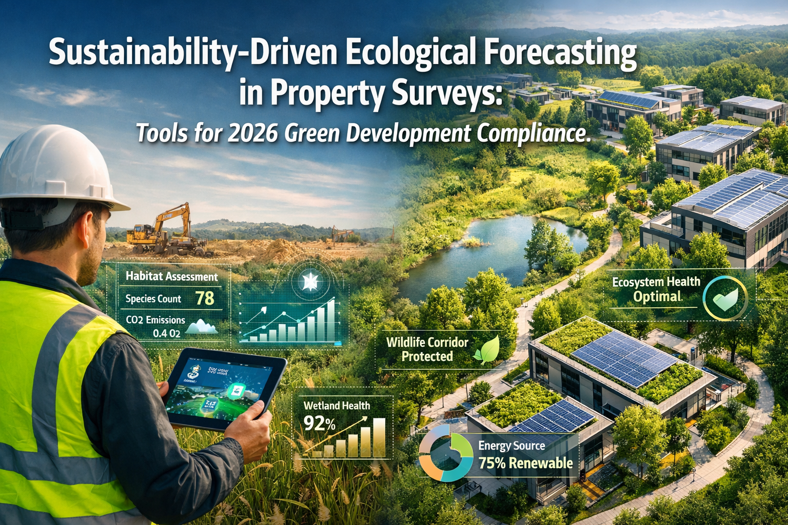 Sustainability-Driven Ecological Forecasting in Property Surveys: Tools for 2026 Green Development Compliance