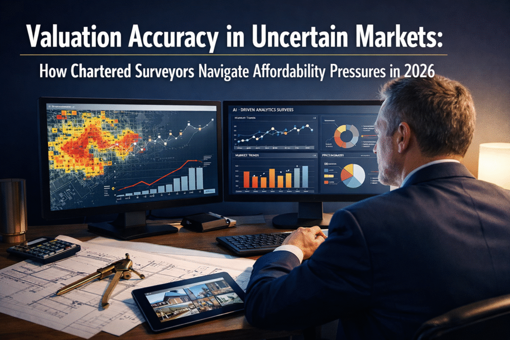 Valuation Accuracy in Uncertain Markets: How Chartered Surveyors Navigate Affordability Pressures in 2026