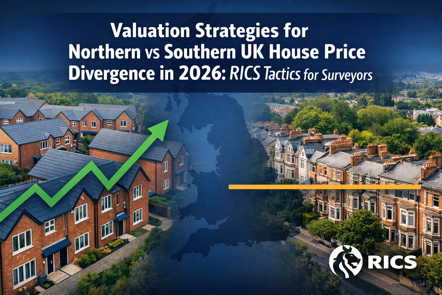 Valuation Strategies for Northern vs Southern UK House Price Divergence in 2026: RICS Tactics for Surveyors