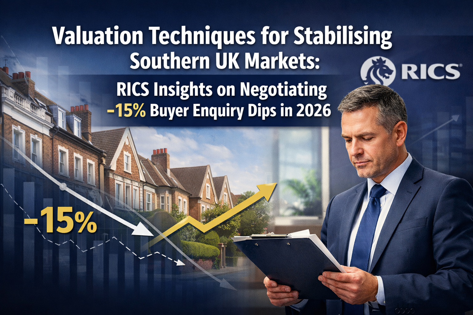 Valuation Techniques for Stabilising Southern UK Markets: RICS Insights on Negotiating -15% Buyer Enquiry Dips in 2026