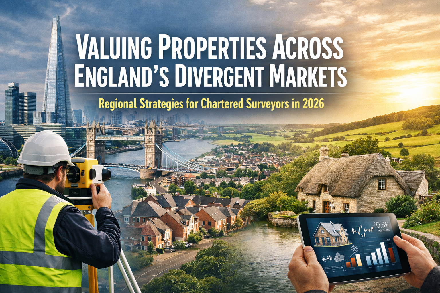 Valuing Properties Across England's Divergent Markets: Regional Strategies for Chartered Surveyors in 2026