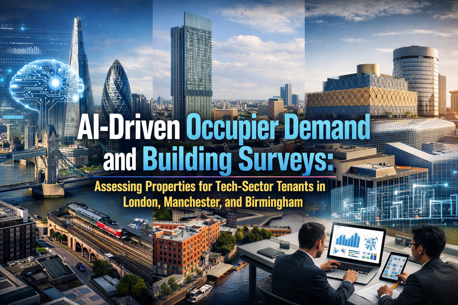 AI-Driven Occupier Demand and Building Surveys: Assessing Properties for Tech-Sector Tenants in London, Manchester, and Birmingham