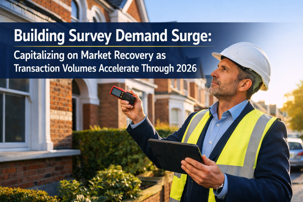 Building Survey Demand Surge: Capitalizing on Market Recovery as Transaction Volumes Accelerate Through 2026