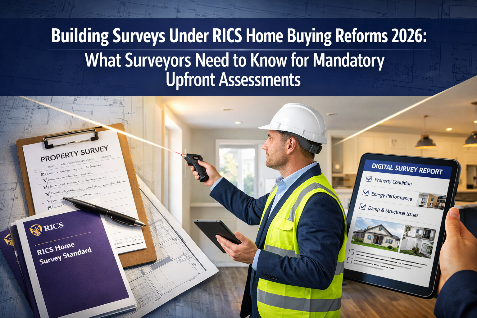 Building Surveys Under RICS Home Buying Reforms 2026: What Surveyors Need to Know for Mandatory Upfront Assessments