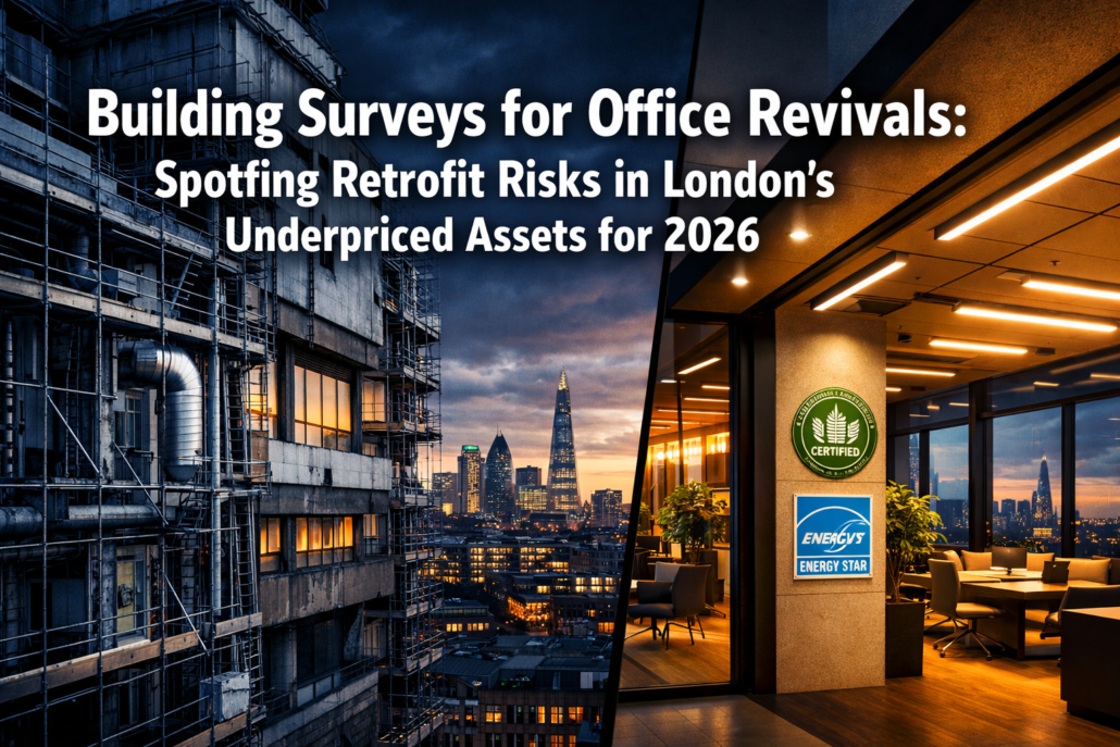 Building Surveys for Office Revivals: Spotting Retrofit Risks in London's Underpriced Assets for 2026