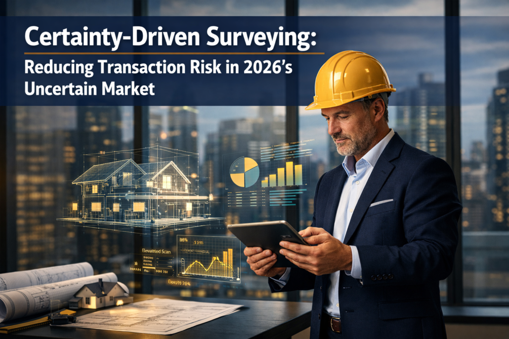 Certainty-Driven Surveying: How Data Solutions and Standardized Protocols Reduce Transaction Risk in 2026's Uncertain Market
