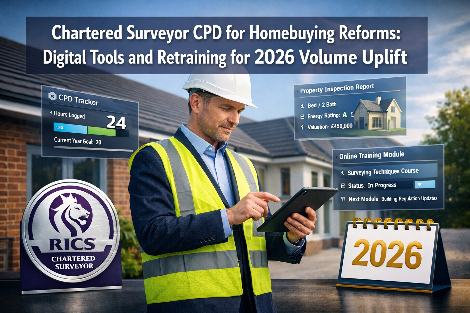 Chartered Surveyor CPD for Homebuying Reforms: Digital Tools and Retraining for 2026 Volume Uplift