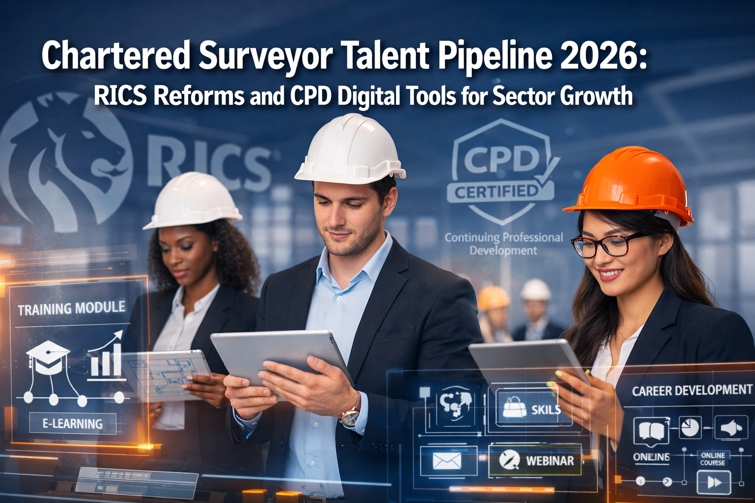 Chartered Surveyor Talent Pipeline 2026: RICS Reforms and CPD Digital Tools for Sector Growth