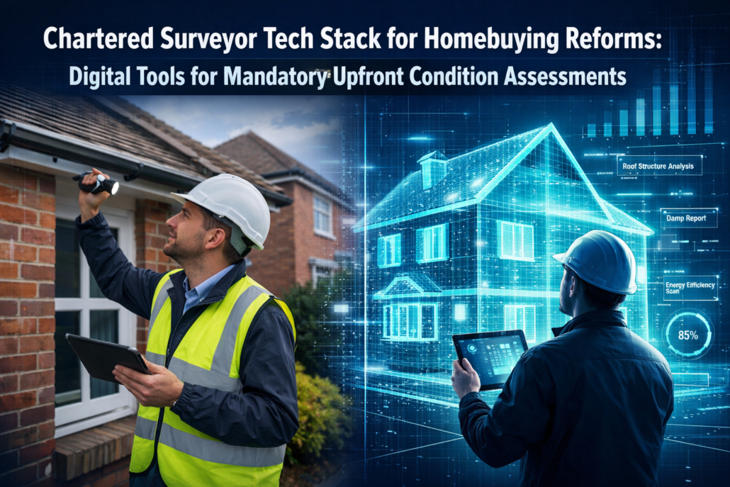 Chartered Surveyor Tech Stack for Homebuying Reforms: Digital Tools for Mandatory Upfront Condition Assessments