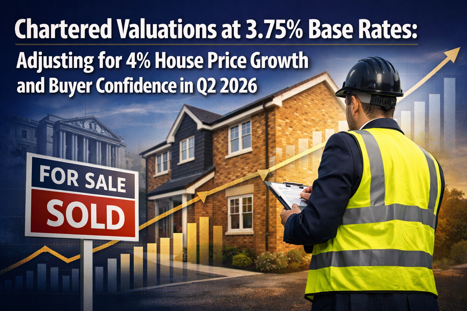 Chartered Valuations at 3.75% Base Rates: Adjusting for 4% House Price Growth and Buyer Confidence in Q2 2026