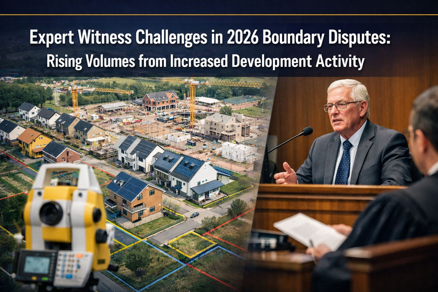Expert Witness Challenges in 2026 Boundary Disputes: Rising Volumes from Increased Development Activity