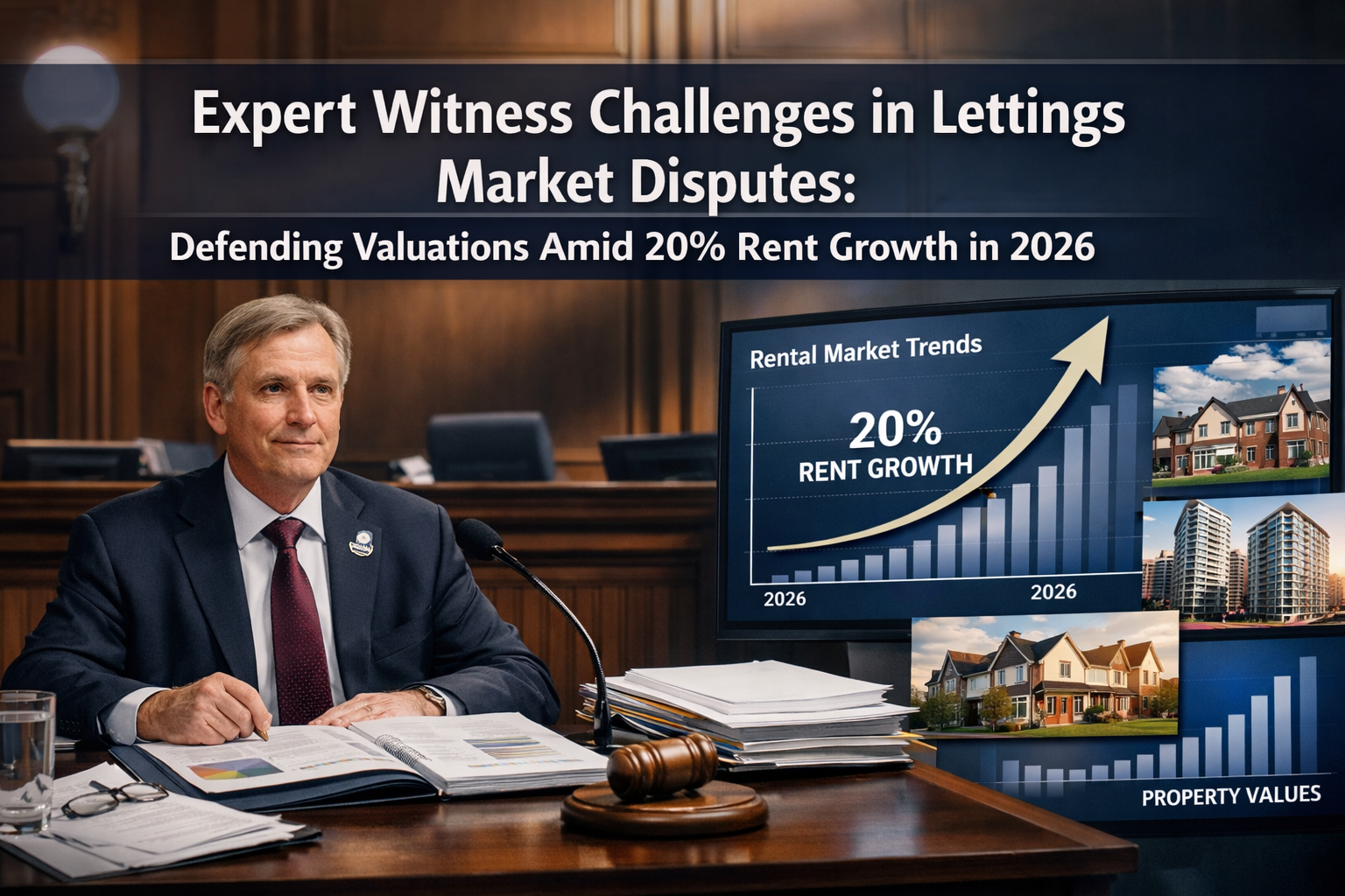 Expert Witness Challenges in Lettings Market Disputes: Defending Valuations Amid 20% Rent Growth in 2026