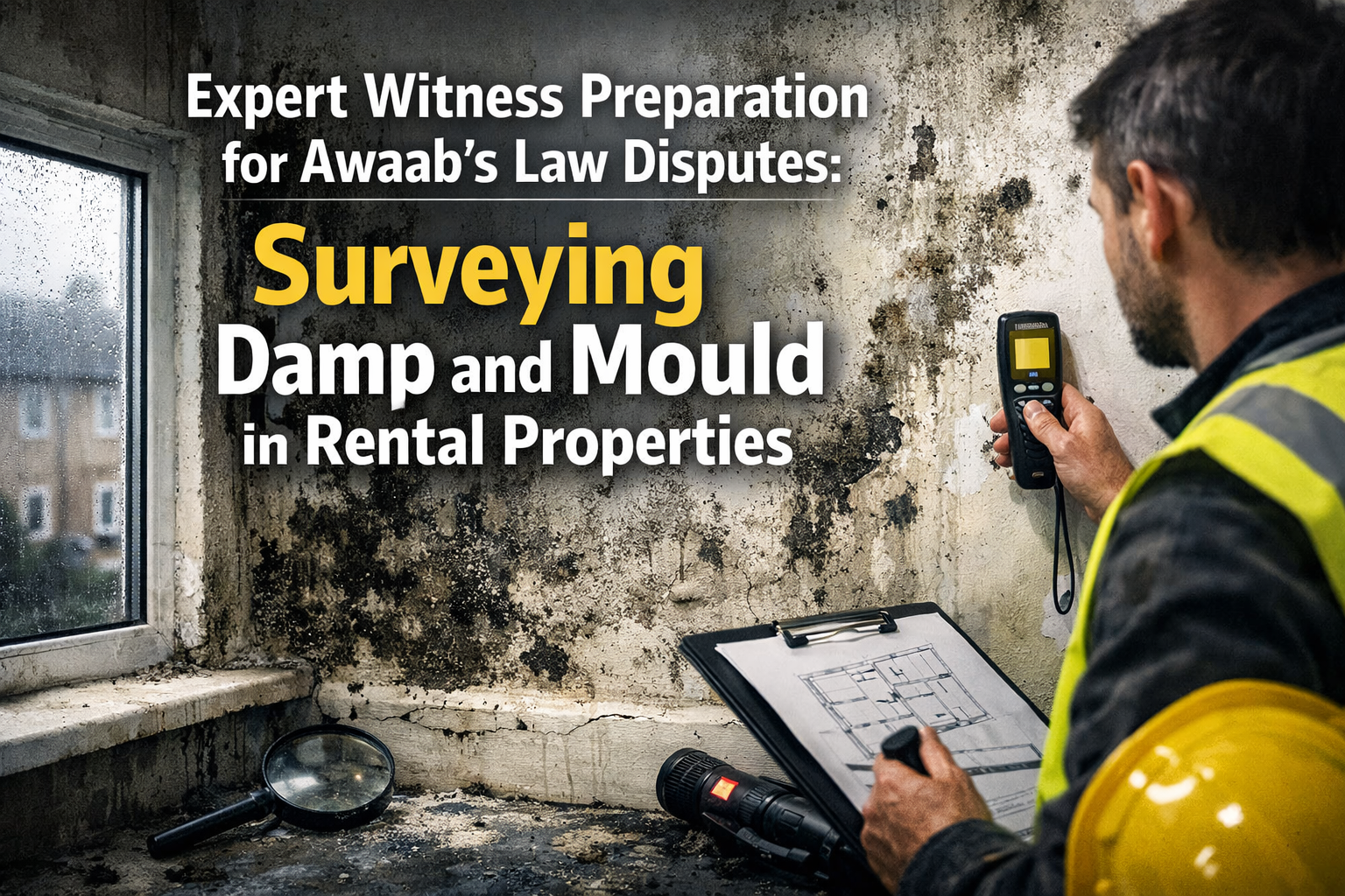 Expert Witness Preparation for Awaab’s Law Disputes: Surveying Damp and Mould in Rental Properties