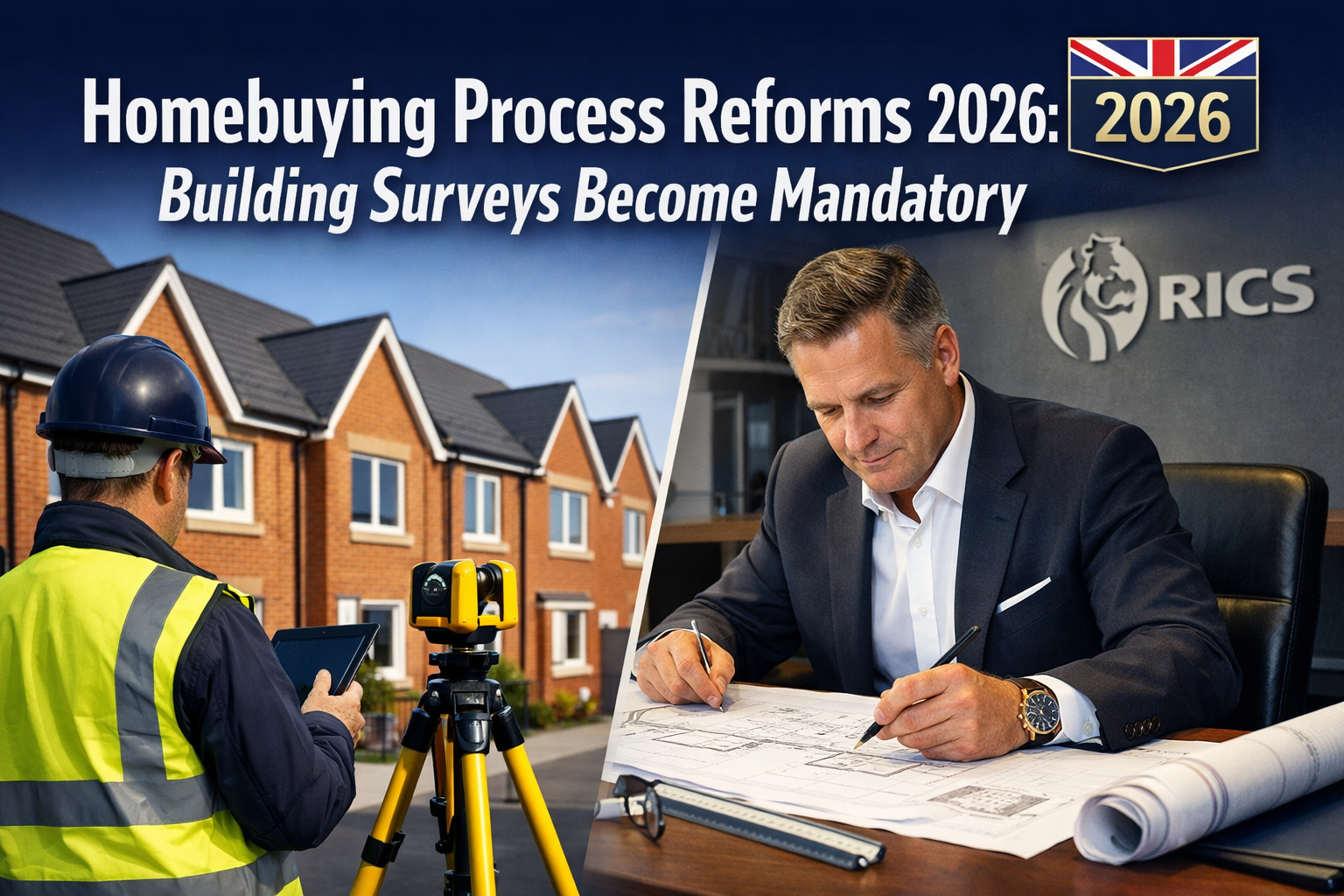 Homebuying Process Reforms 2026: How Building Surveys Become Mandatory for UK Buyers and Surveyors