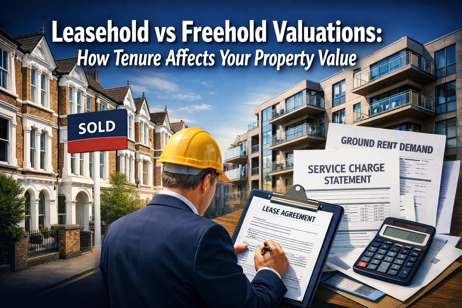 Leasehold vs Freehold Valuations: How Tenure, Ground Rent and Short Leases Really Affect Your Property Value