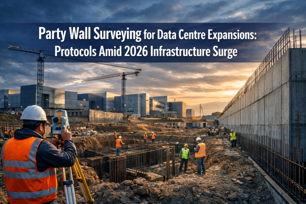 Party Wall Surveying for Data Centre Expansions: Protocols Amid 2026 Infrastructure Surge