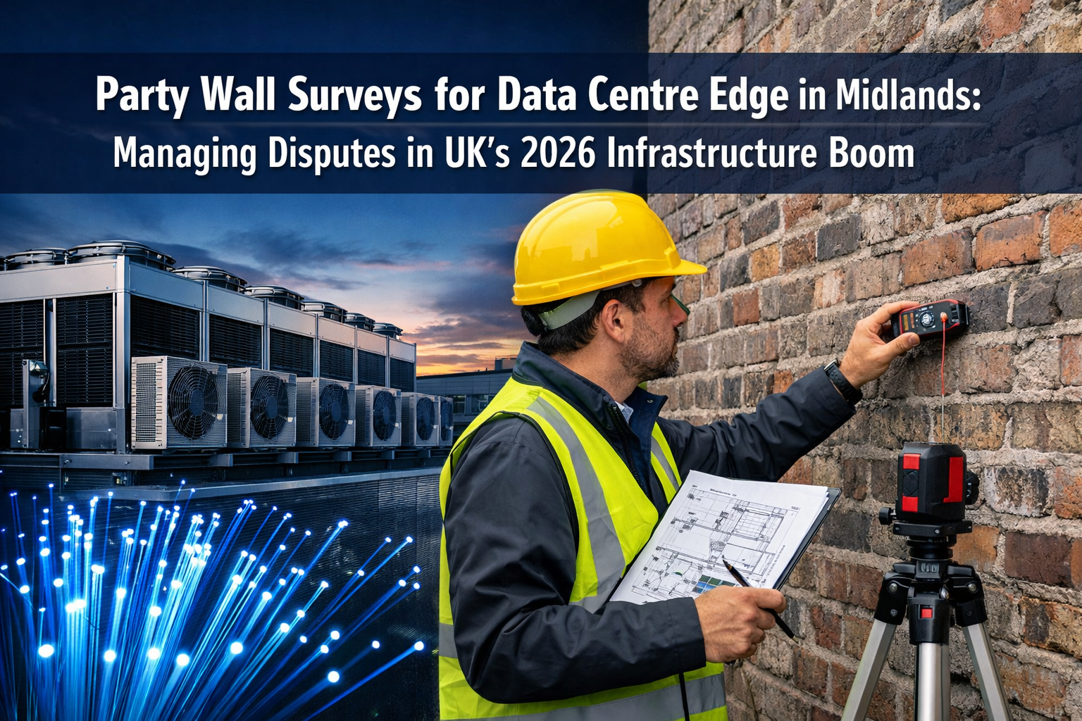 Party Wall Surveys for Data Centre Edge in Midlands: Managing Disputes in UK's 2026 Infrastructure Boom