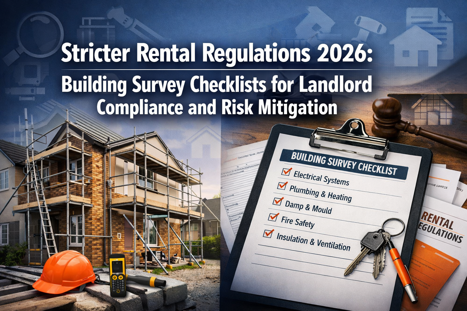 Stricter Rental Regulations 2026: Building Survey Checklists for Landlord Compliance and Risk Mitigation