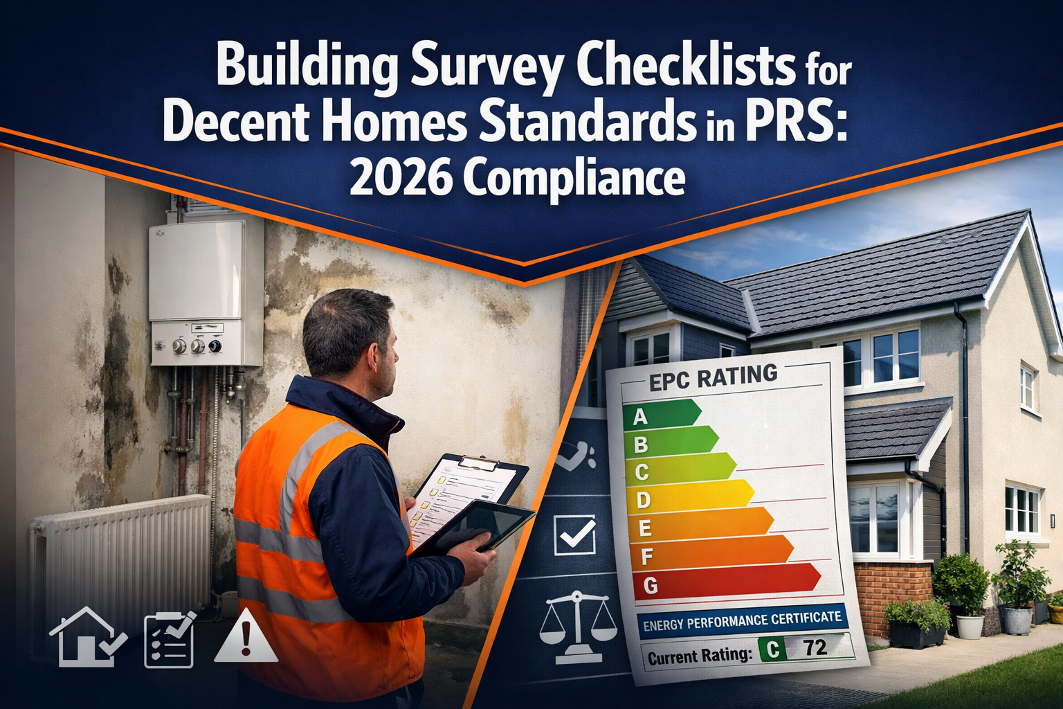 Building Survey Checklists for Decent Homes Standards in PRS: 2026 Compliance Under Renters' Rights Act