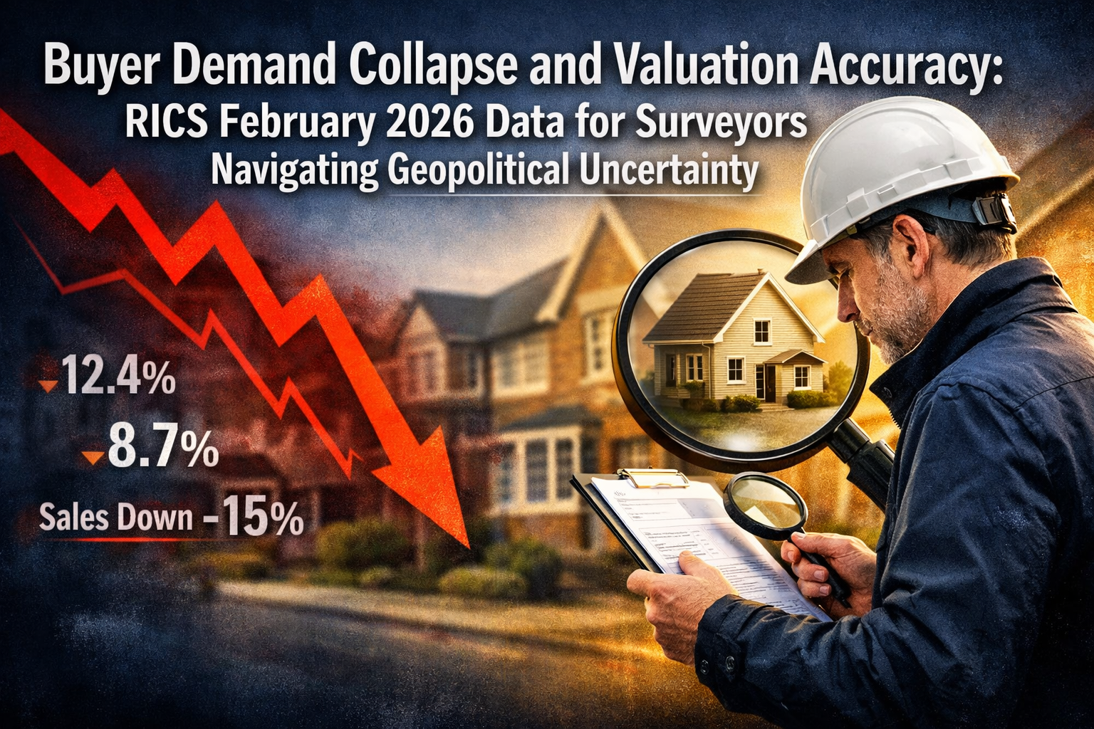 Buyer Demand Collapse and Valuation Accuracy: RICS February 2026 Data for Surveyors Navigating Geopolitical Uncertainty