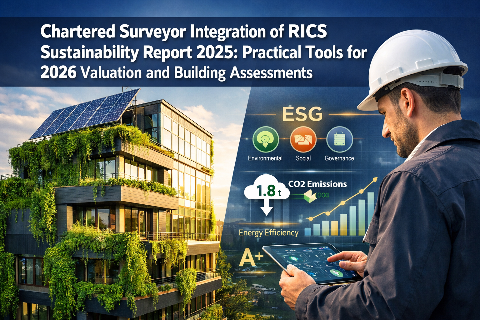 Chartered Surveyor Integration of RICS Sustainability Report 2025: Practical Tools for 2026 Valuation and Building Assessments