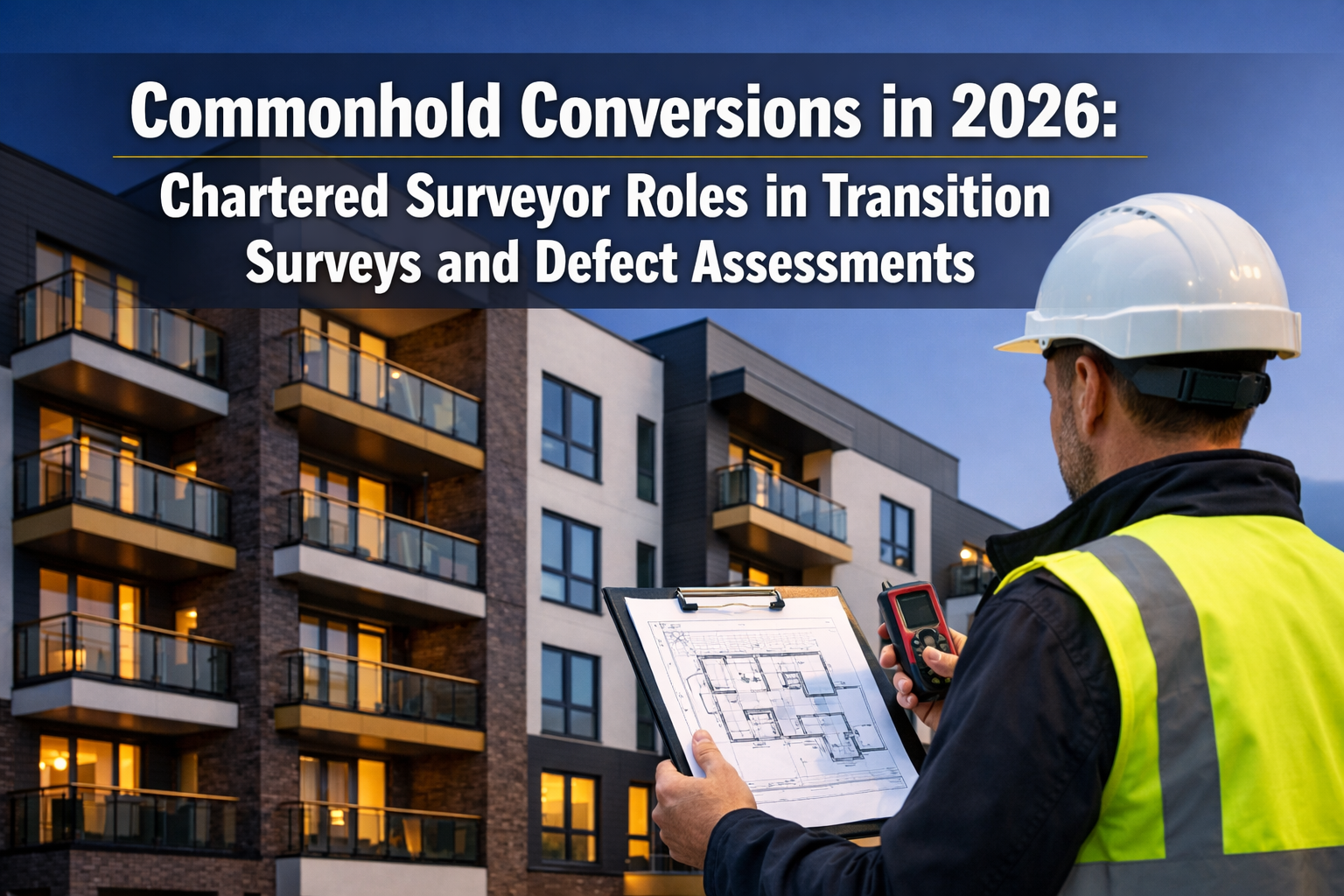 Commonhold Conversions in 2026: Chartered Surveyor Roles in Transition Surveys and Defect Assessments