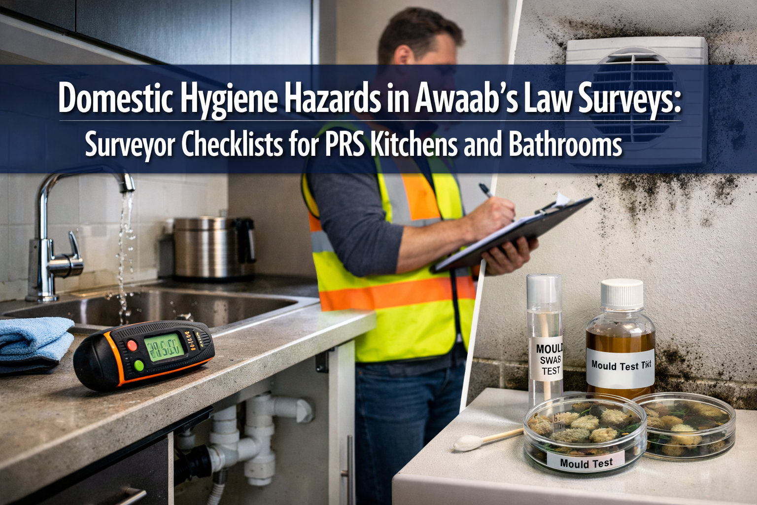 Domestic Hygiene Hazards in Awaab’s Law Surveys: Surveyor Checklists for PRS Kitchens and Bathrooms