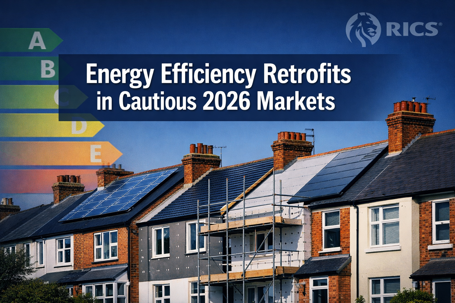 Energy Efficiency Retrofits in Cautious 2026 Markets: Valuation Impacts and Building Survey Protocols Under RICS Guidance