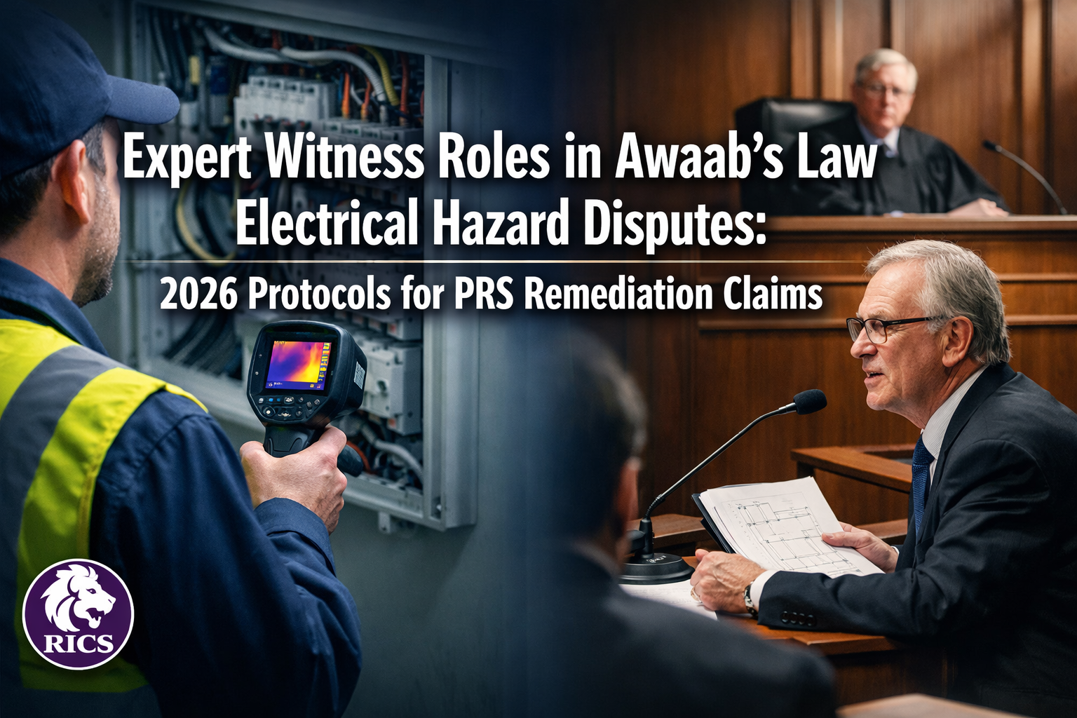Expert Witness Roles in Awaab’s Law Electrical Hazard Disputes: 2026 Protocols for PRS Remediation Claims