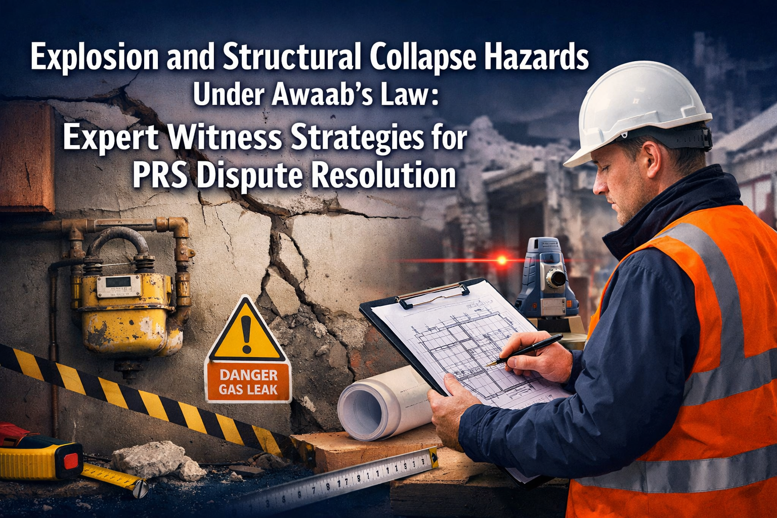Explosion and Structural Collapse Hazards Under Awaab’s Law: Expert Witness Strategies for PRS Dispute Resolution
